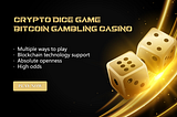 New Sin City-run casino game Crypto Lucky Dice is now live