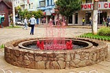 The Free Wine Fountain in Italy