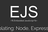 Node.JS: Engine EJS