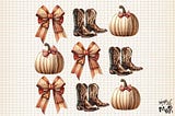 Howdy Pumpkin Png, Western Fall Png Free