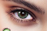 Comet Green Colored Contacts