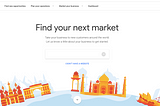 Insights on Google Market Finder!