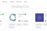 It’s here! ICOindex is announcing the launch of redesigned website platform