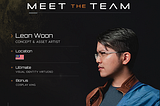 Meet The Team: Leon Woon, Concept & Asset Artist
