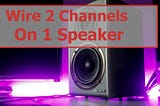 How To Wire 2 Channels To 1 Speaker — Speakers Mag