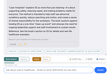 Building an AI Chat Assistant From My Lean Hospitals Book