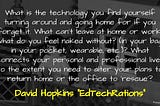My #EdTechRations
