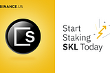 Стейкинг $SKL теперь доступен на Binance.US