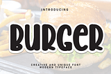 Burger Font