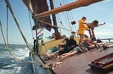 Muddy Tales — Retrospective From a Boat Burn Expedition on a 30 Meter Sailing Ship