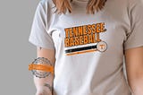 Tennessee Volunteers Retro Baseball Shirt