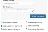 Free Product Manager Resume Review