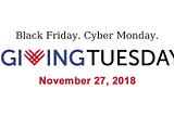 How to Stand out in the #GivingTuesday Crowd