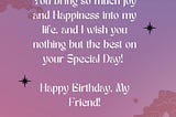 40+ Touching Birthday Message To A Best Friend