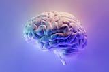 Brain image in purple. The 7 Habits of Happiness According to a Brain-Health Expert