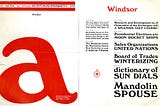 Windsor — An Ode to a Forgotten Typeface