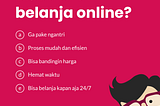 5 Keunggulan Berbelanja Secara Online