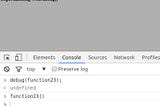 Debug() — Javascript Debugging Tips
