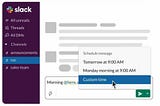 How to Schedule Slack Messages — Waftr.com