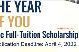 National University Full Tuition Scholarship