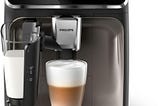 Philips Machine à Expresso Entièrement Automatique Séries 3300-6 Boissons,Écran tactile couleur moderne,Système à lait LatteGo,SilentBrew,Broyeur 100%Céramique,Filtre AquaClean.Noir Chrome (EP3347/90)