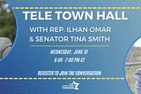 You’re Invited: June 10th Tele-Town Hall with Senator Tina Smith