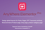 AnyWhere Elementor Expert v2.15.5 — Worldwide Publish Layouts