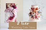 30 BEST 2 Tier Wedding Cake Ideas 2023