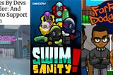 Games by devs of color, including Galactic Bar Fight, Swimsanity, and FarRock Dodgeball