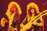 two iconic 1970s musicians playing their stuff (music of the 1970s)