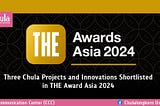 Three Chula Projects and Innovations Shortlisted in THE Award Asia 2024