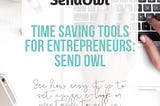 Today I'm sharing another time saving resource for entrepreneurs on the blog. I know the idea of creating and selling your own digital product can seem overwhelming, scary, and impossible, but I'm going to show how it easy is to get an ebook or printable set up for sell in less than 10 minutes using SendOwl! - iheartplanners.com