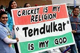 Why is cricket an unofficial religion in India?