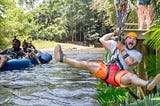 Cave Tubing and Zipline Adventure from Belize City
