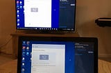 Screen mirroring on Windows 10 without any software. (Sharing our laptop screen to our tv).