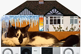 Quantitative Analysis of Heat Pump Operation for Space Heating and Domestic Hot Water