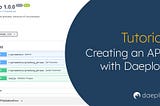 Creating an API with Daeploy