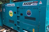 Máy phát điện công nghiệp 3 pha Denyo 300kva SP