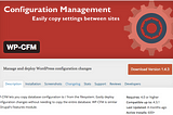 WP-CFM: Storing & Deploying WordPress Database Configurations