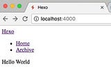 Creating a hexo theme from scratch