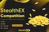 Join the Bounty Quest on StealthEX: Pool of $200 Worth of Bitcoin