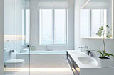 All White Bathrooms Ideas- How To Get The Look For Less | momooze.com