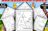ABC Alphabet Coloring Pages for Kids Free