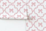 How to Create a Dreamy Coquette Nursery with Pink Bow Wallpaper & Fabric