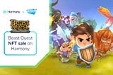 Harmony and Animoca Brands launch official Beast Quest NFT Chest Sale