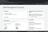 Getting started with AWS