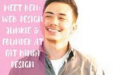My interview with Ben: Web Design Junkie & Founder at Fat Panda Design