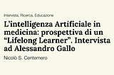 L’intelligenza Artificiale in medicina