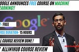 Google Machine Learning| Artificial Intelligence| Neural Networks| Allin1hub| Allin1hub Reviews