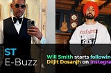 ‘I Am Legend’ Star Will Smith Follows Punjabi Sensation Diljit Dosanjh on Social Media; Fans Look…